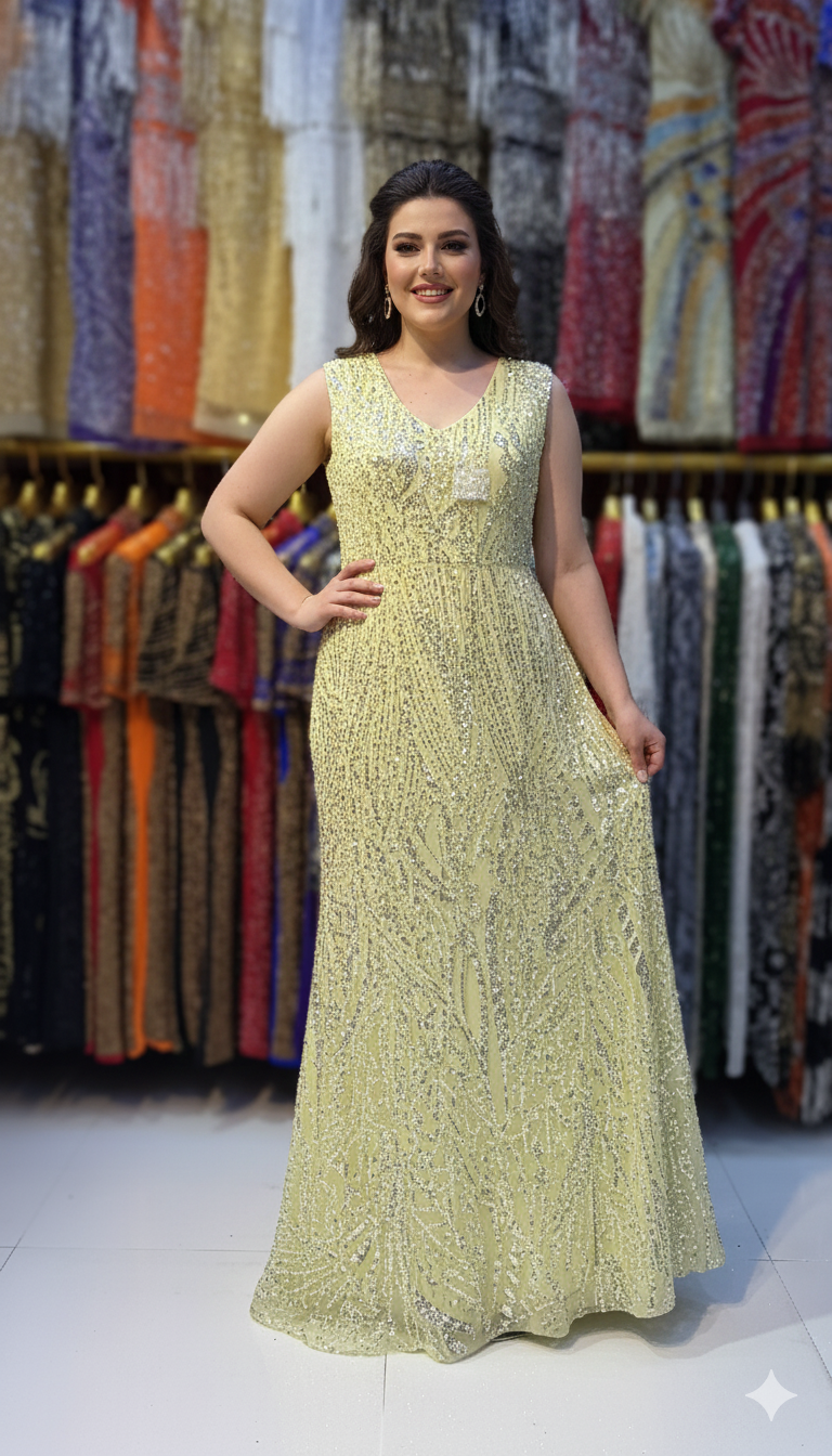 Hand-Beaded Art deco Capelet Evening Double Dress